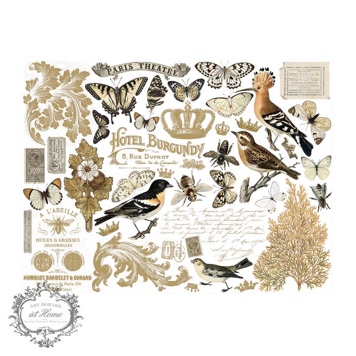 Hotel Burgundy - Color Transfer 16"x12" for wholesale by Amy Howard at Home