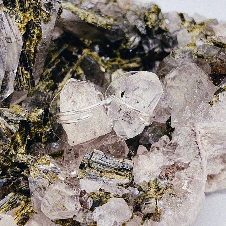 Eaarthbones Jewelry - Wholesale Stud/Post Earrings - Crystal Studs | Herkimer Diamond2