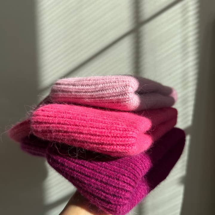 Billy Bamboo - Wholesale Beanie - Dames - Royal Angora wollen muts - crystal brights24