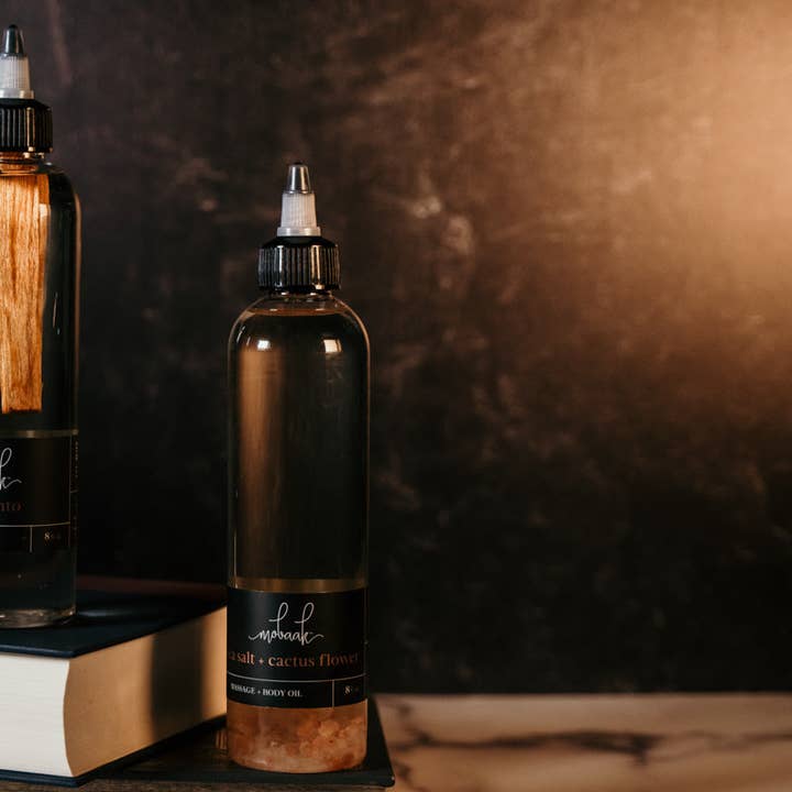 Sea Salt + Cactus Flower • Body & Massage Oil for wholesale by Mobaak Aroma Co.