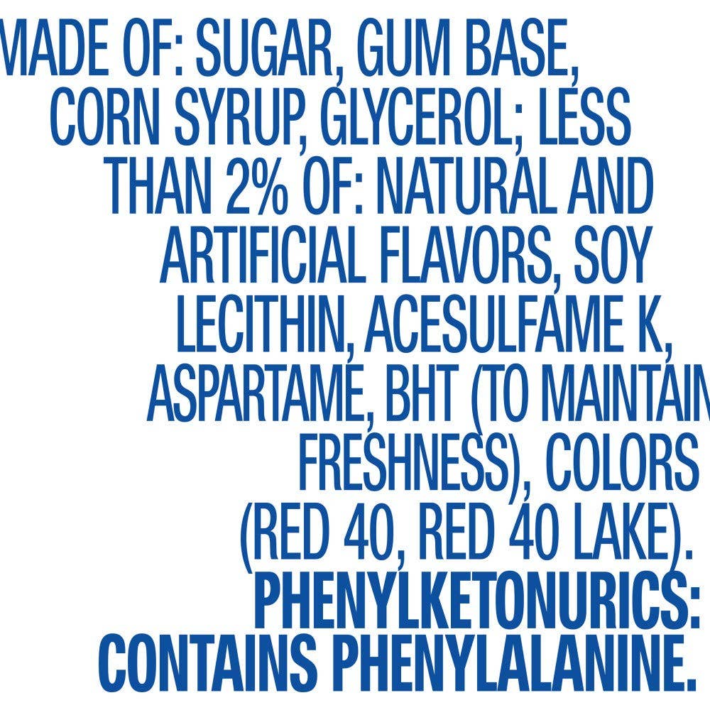 Snacky Candy – wholesale Chewing gum – Hubba Bubba Bubble Gum Tape Original Chewing Gum 2 oz 6 pack5