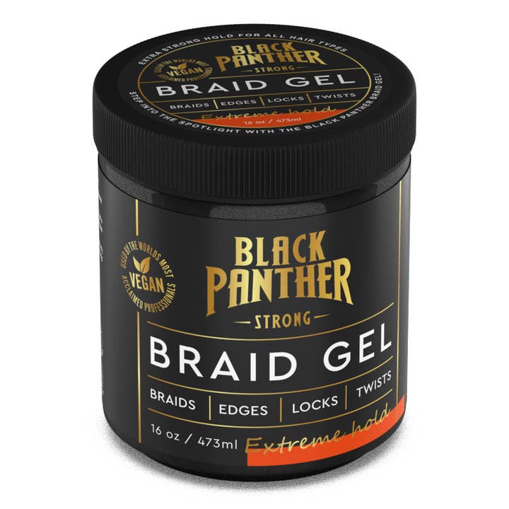 blackpantherstrong - Wholesale Hair Styling Gel/Mousse - Black Panther Professional Braid Gel 16 oz
