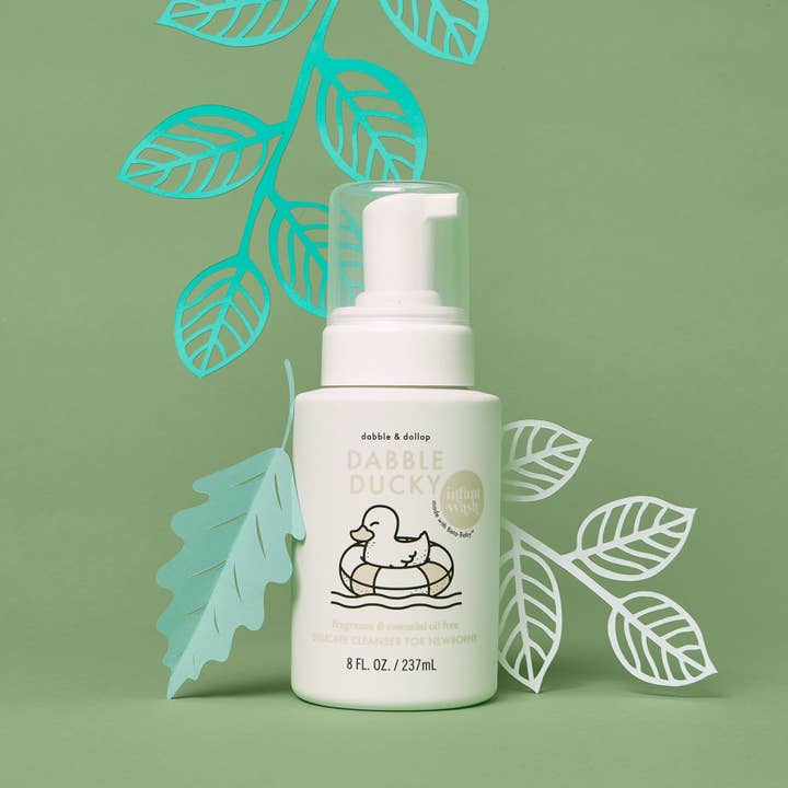 Dabble & Dollop - Wholesale Body Wash/Shower Gel - Kids & Baby - All-Natural Fragrance Free Infant Wash (EWG Certified)