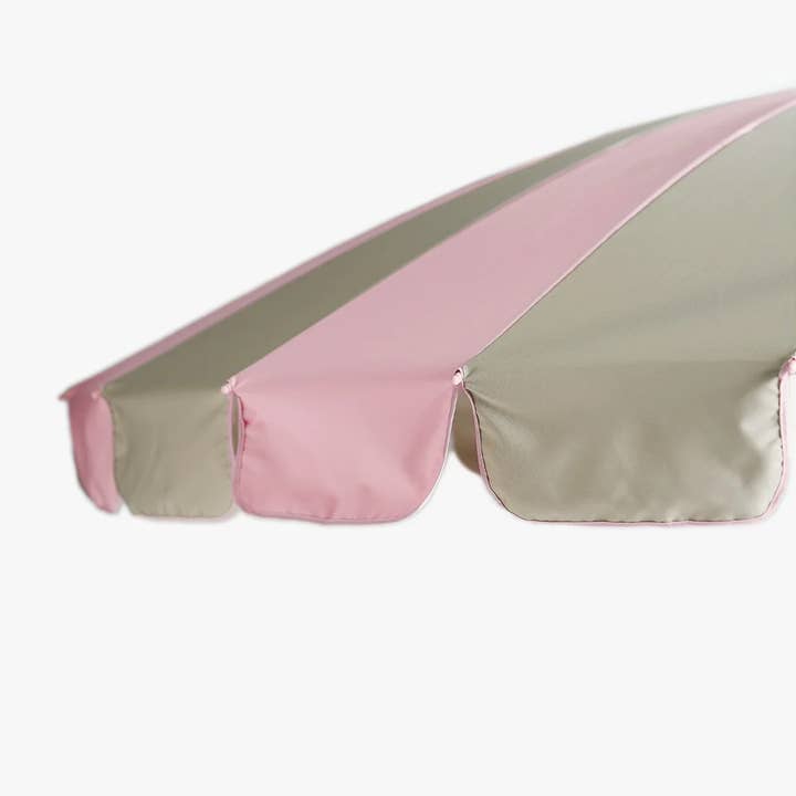 Gestreept Tuinparasol Roze/Beige streep voor groothandel op Faire