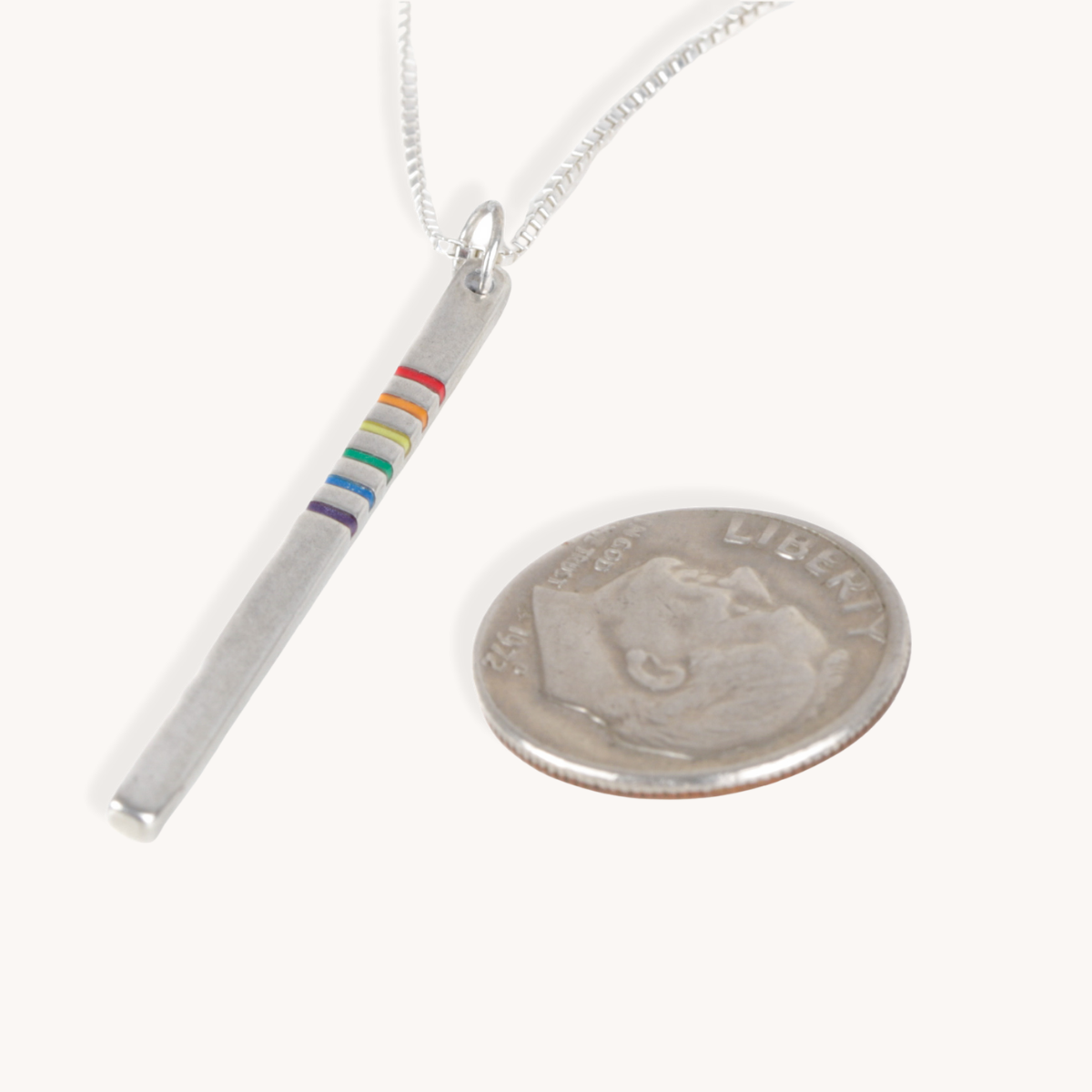 T.Skies Jewelry - Vente Colliers à pendentif - Collier Spirit : Rainbow Drop4