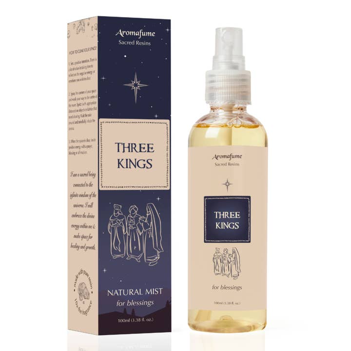 Aromafume - Wholesale Aromatherapy Mist - Three Kings Natural Resin Mist