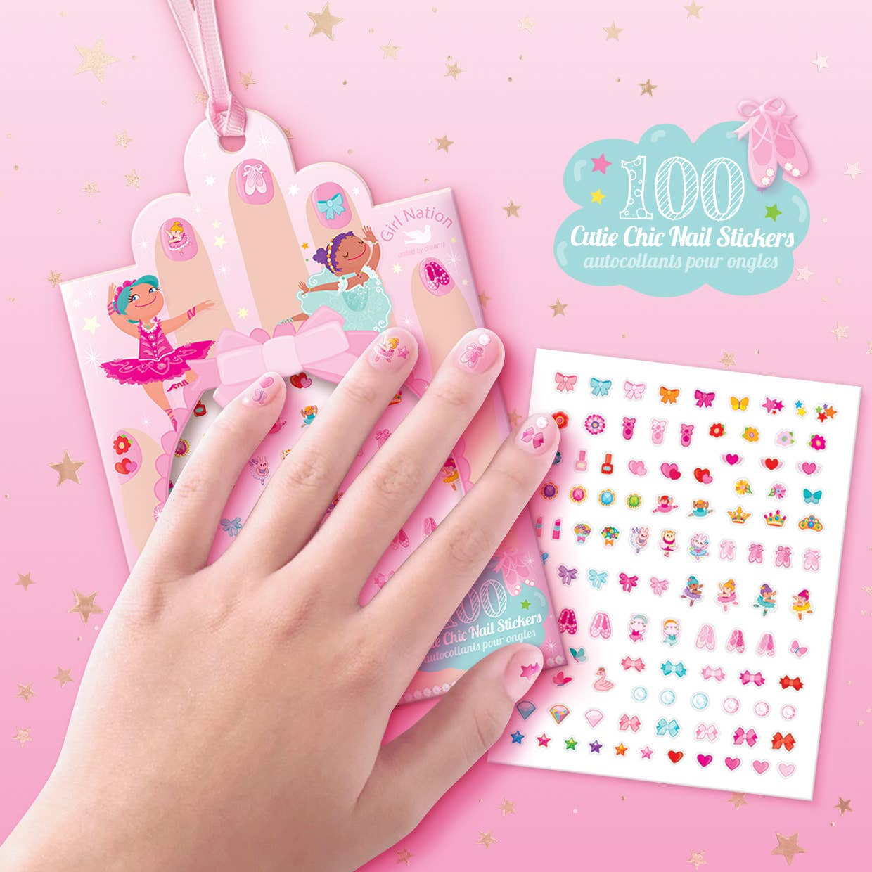 The Piggy Story - Wholesale Sticker - Kids & Baby - Cutie Chic Nail Stickers | 100+ Pretty Ballerinas Stickers3