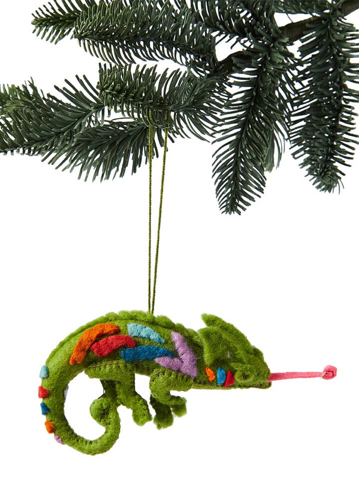 Kamæleon Ornament for engroshandel hos Silk Road Bazaar