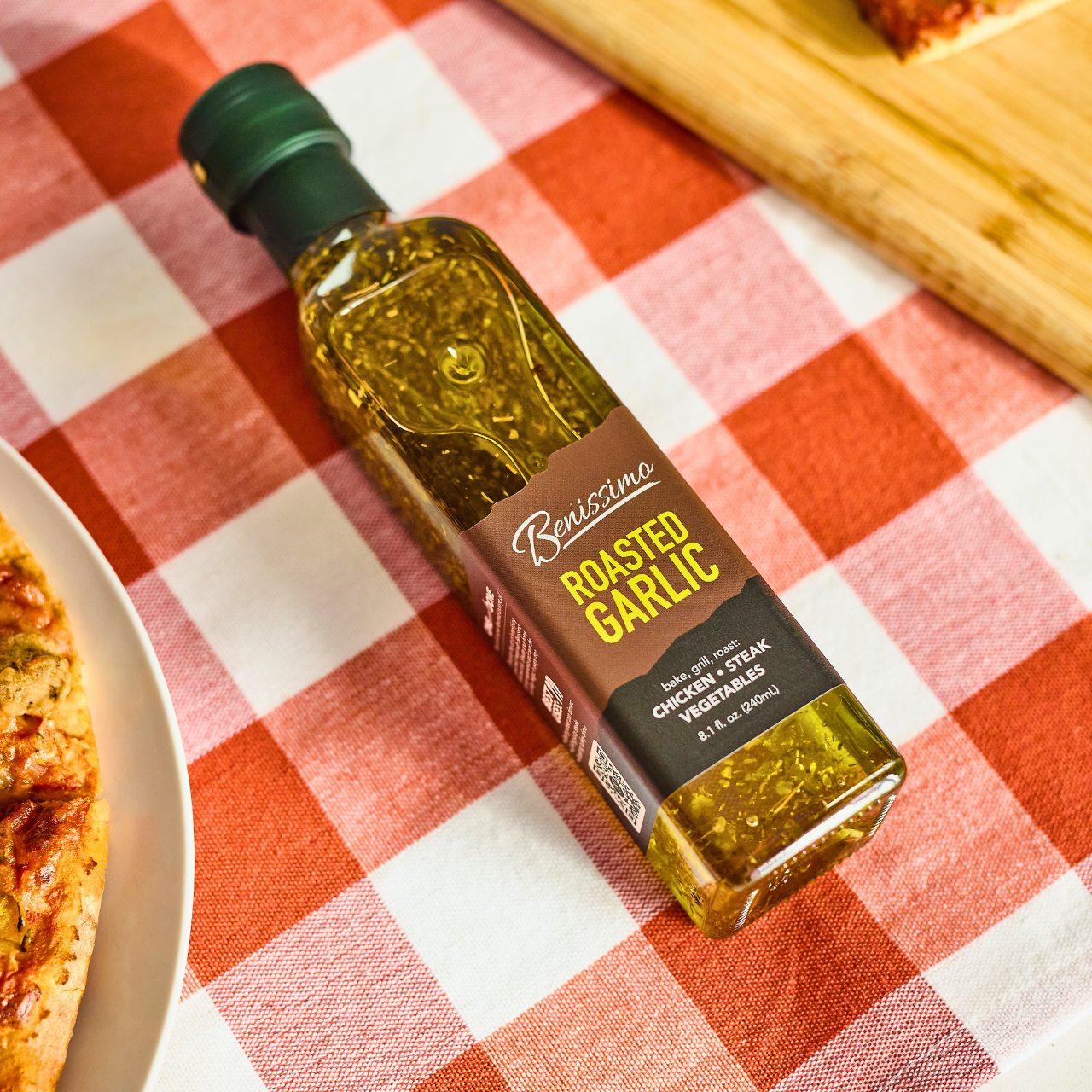 Benissimo - Wholesale Cooking Oil - Roasted Garlic Oil 8.1 oz6