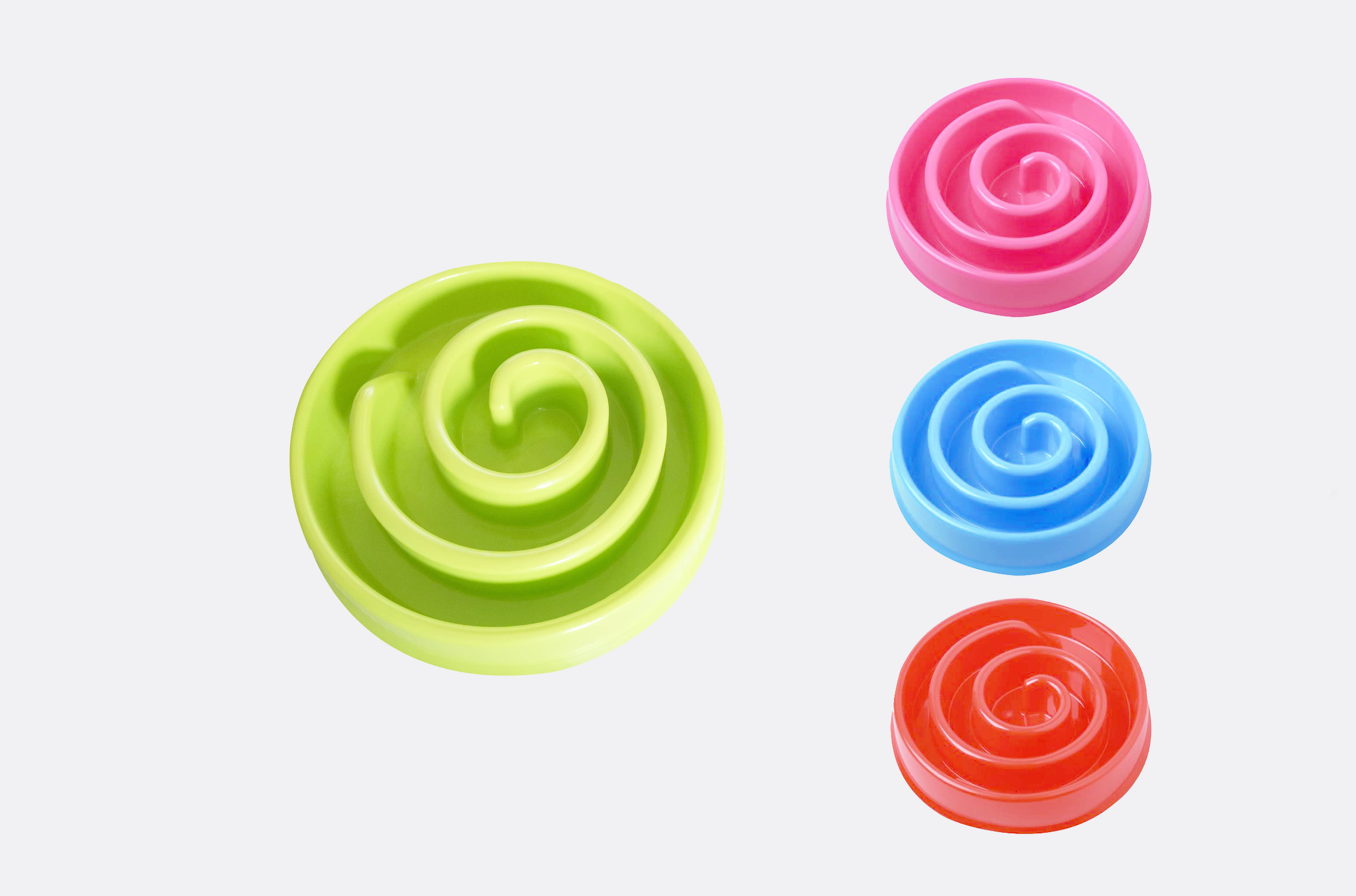 Amomi - Wholesale Pet Bowl - Cat/Dog - Slow Food Feeder With Spiral Dubijo