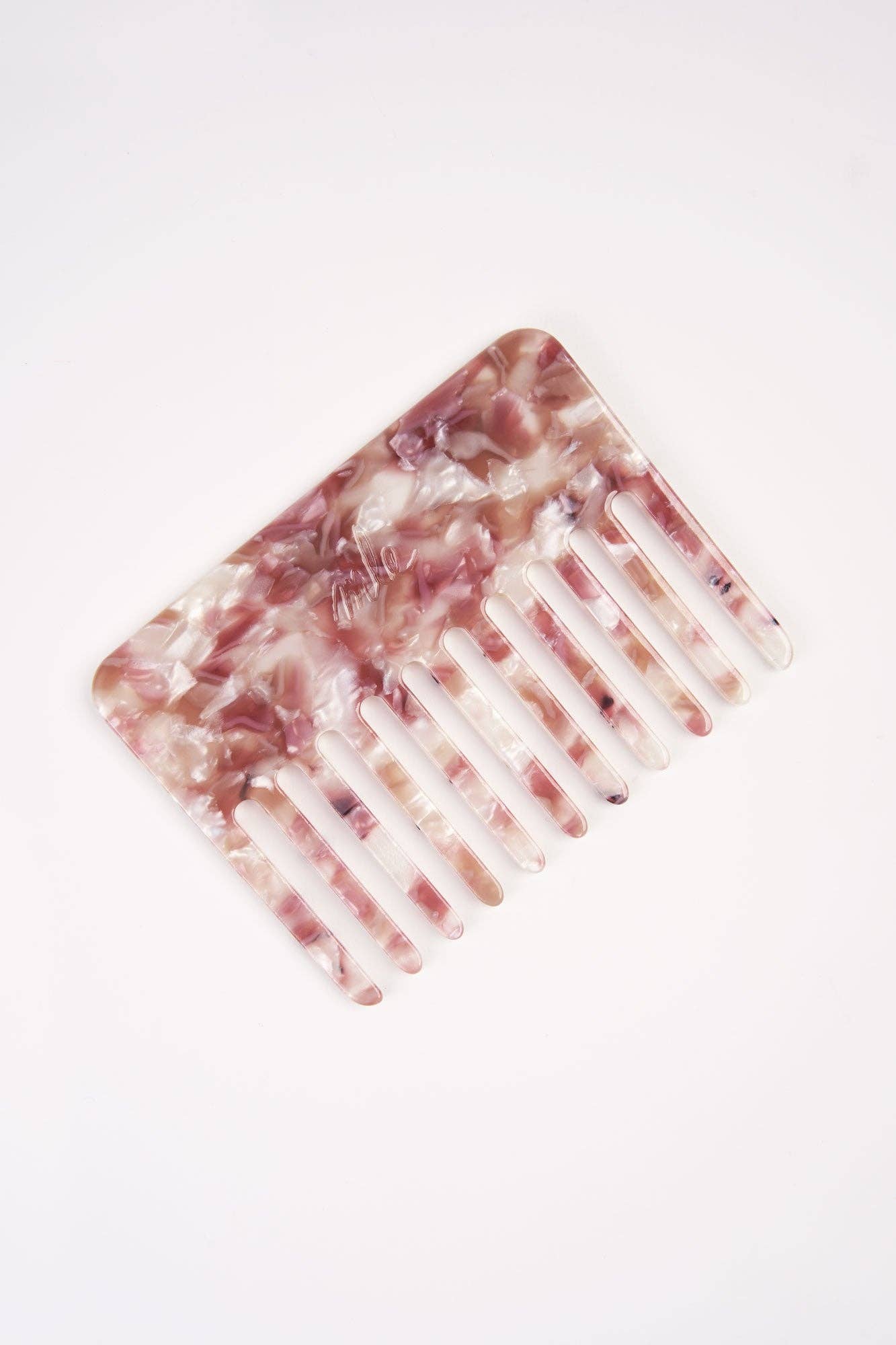 MLE - Wholesale Hair Brush/Comb - Capelli Comb in Rose1