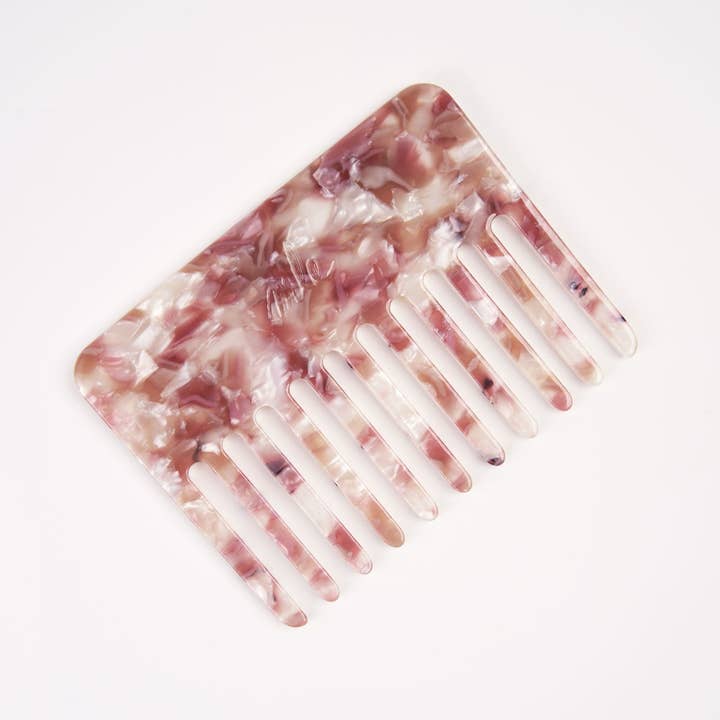 MLE - Wholesale Hair Brush/Comb - Capelli Comb in Rose1