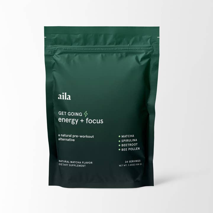 Get Going | Energy + Focus | Natural Pre-Workout Alternative for wholesale by Aila