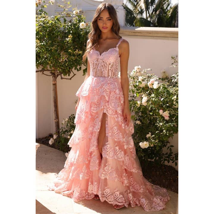 TOP ILLUSION BUSTIER EN DENTELLE CILS À ÉTAGES ROBE LIGNE A pour la vente par Babyfox Apparel