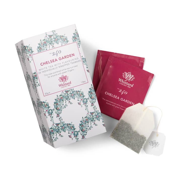 Whittard of Chelsea - Wholesale Tea Bags - Whittard Chelsea Garden 25 individually wrapped teabags