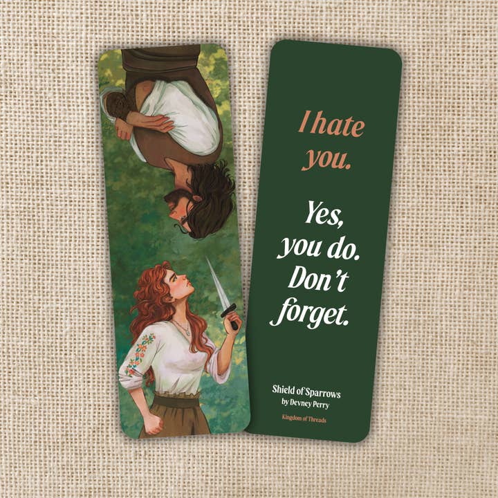 Odessa vs. the Guardian Bookmark | Shield of Sparrows for wholesale by Kingdom of Threads