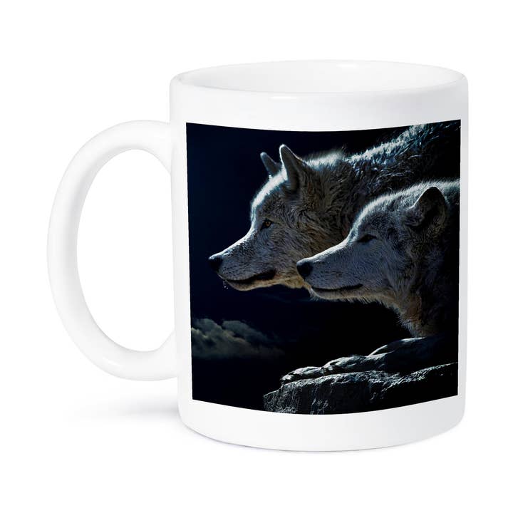 3dRose - Vente Tasse à café - 3dRose, Loups fantastiques amoureux, Tasse8