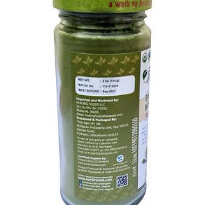 Just Organik - Wholesale Protein/Superfood Powder - Organic Moringa Powder 4 oz