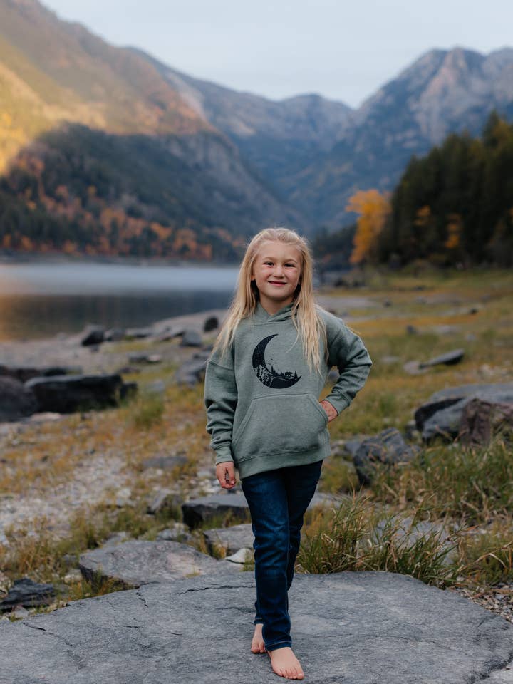 Walk In The Woods Toddler Hoodie for wholesale by Made of Mountains
