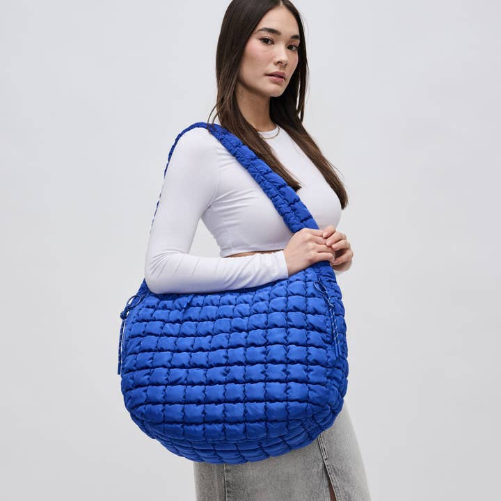 Sol and Selene - Wholesale Shoulder Bag - Women's - Revive - Quilted Puffer Nylon Hobo
