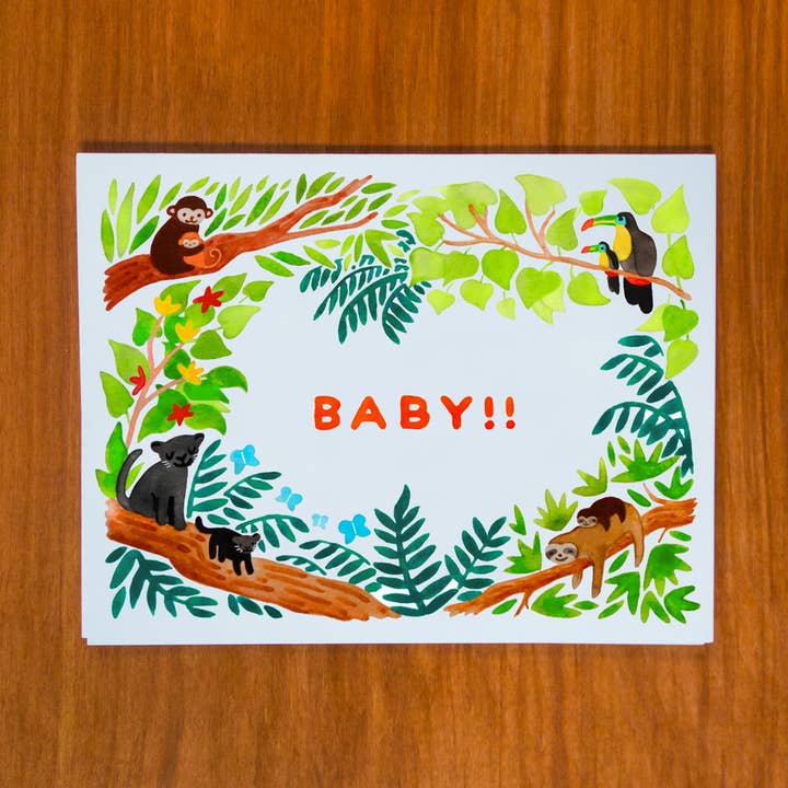 BABY!! Box for wholesale by Pretty Bird Paper Co.