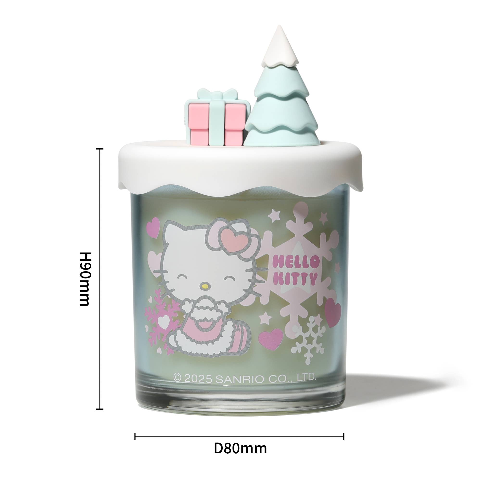 Blue Hello Kitty Seasons, Frosted Berries Scented Candle, 3D Lid for wholesale on Faire6