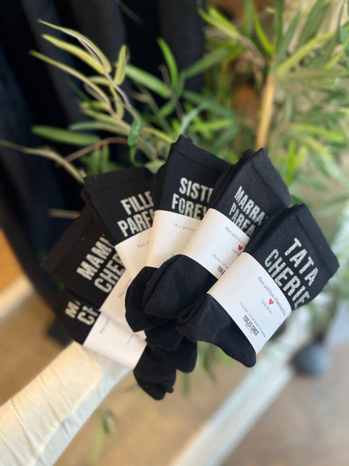 Toiles Chics – wholesale Socks – Women's – "Family" sock set7