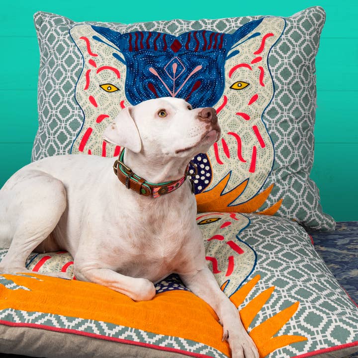 Dog with a Mission - Wholesale Pet Pillow - Dog - Rocking Tiger Dog Cushion