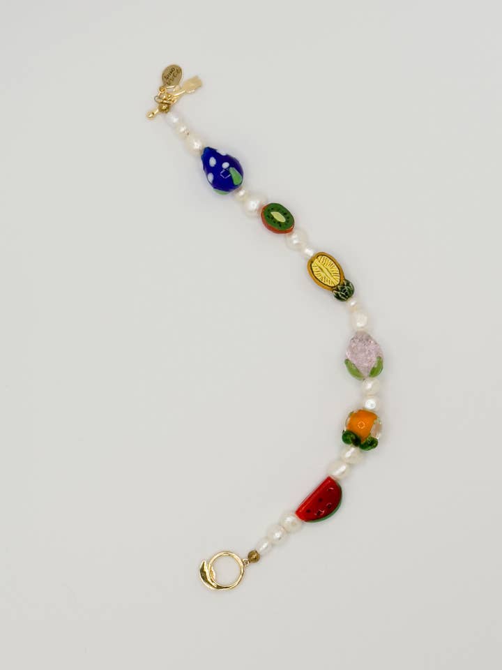 Farmstand Beaded Bracelet for wholesale by Studio VVGG