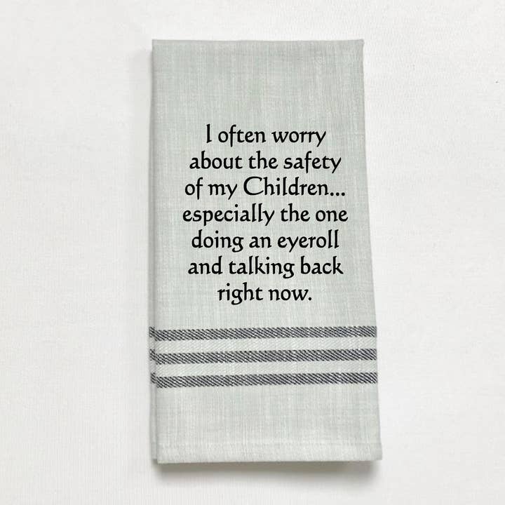 VF-I-397 I often worry about the safety of my children… for wholesale by Wild Hare Designs