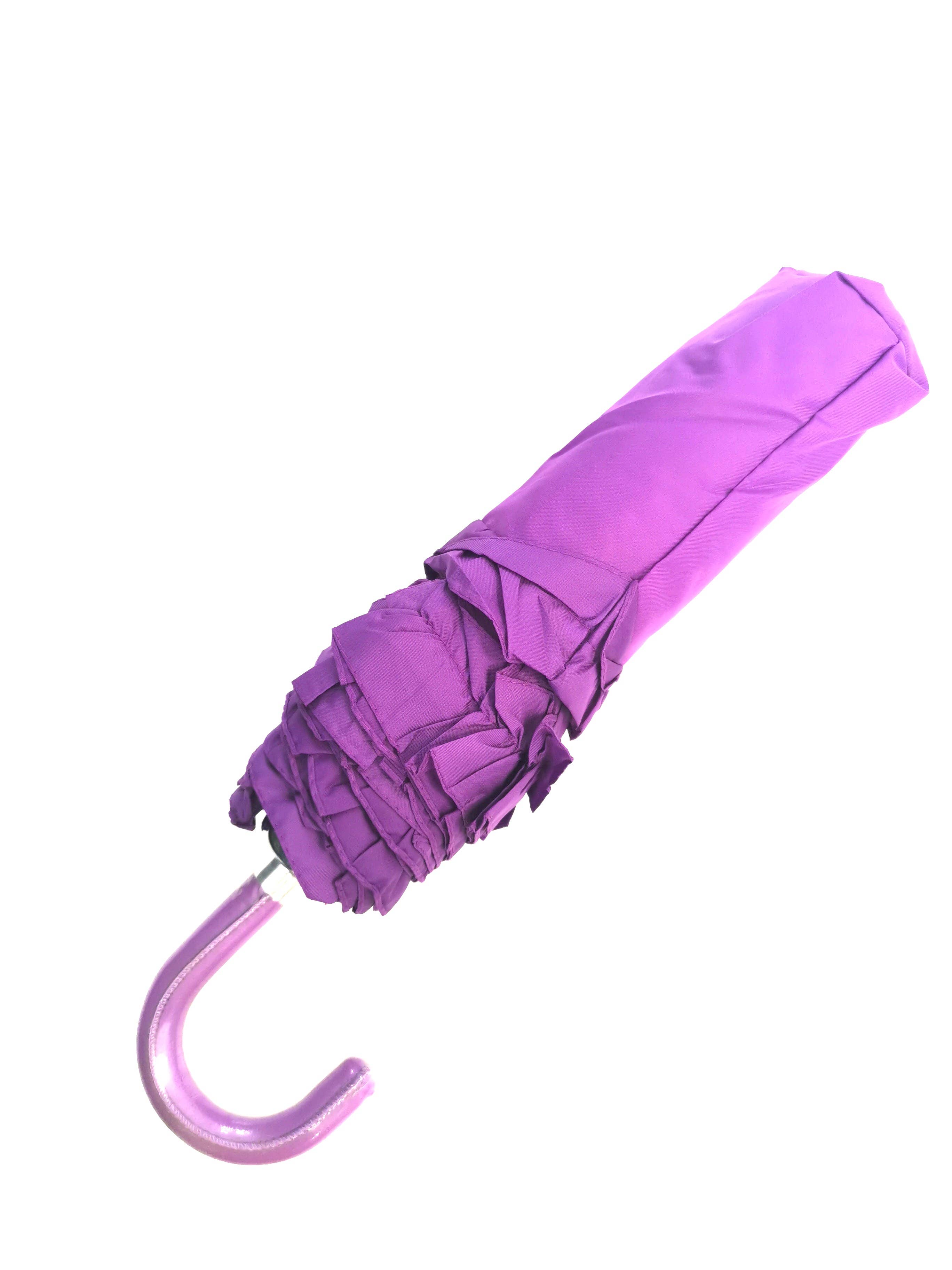 Superbia - Wholesale Umbrella - Women's - Small Manual Opening Frill Sparkle Diamond Umbrella-U Handle1