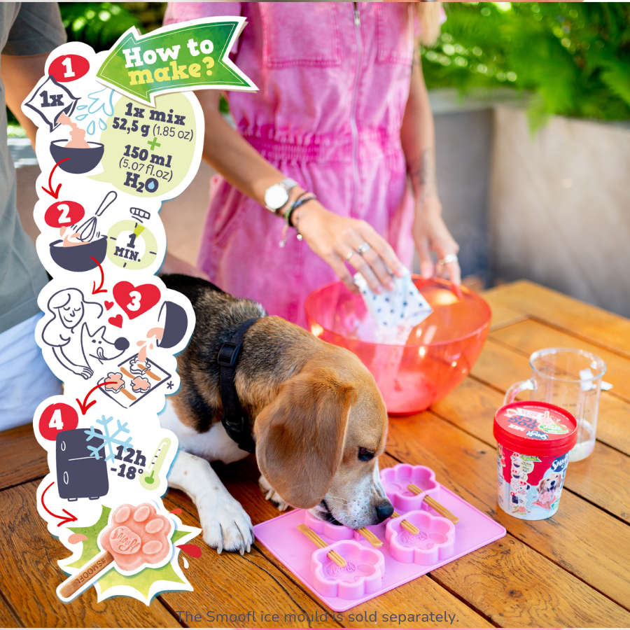 Smoofl - Wholesale Pet Treats - Dog - Watermelon mix for dog ice3