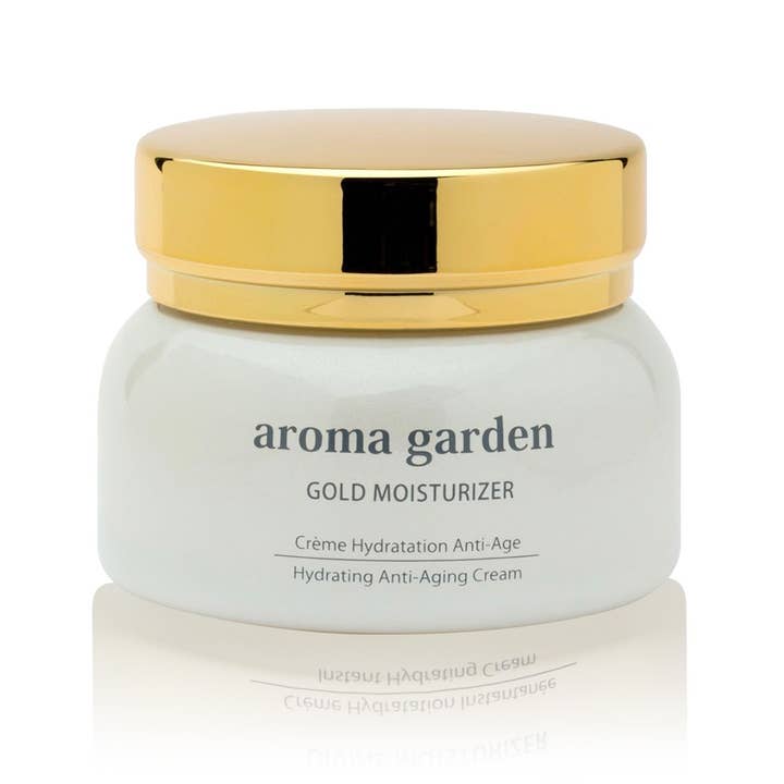 Aroma Garden - Wholesale Anti-Aging Moisturizer - Gold Moisturizer - Hydrating Anti-Aging Cream - Organic & Vegan