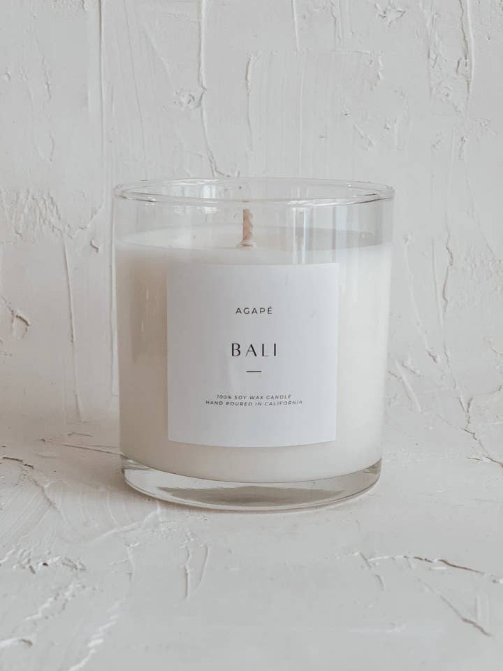 BALI CANDLE 11 oz for wholesale by Agapé Candles