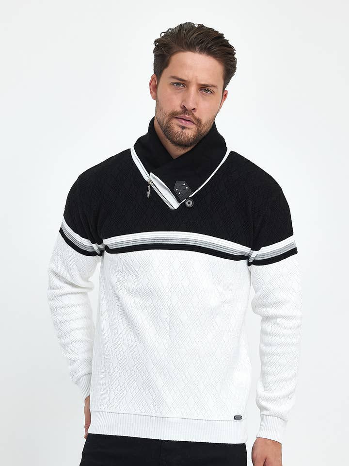 52364 CLUB JU HERRENPULLOVER für den Großhandel von JU GROUP