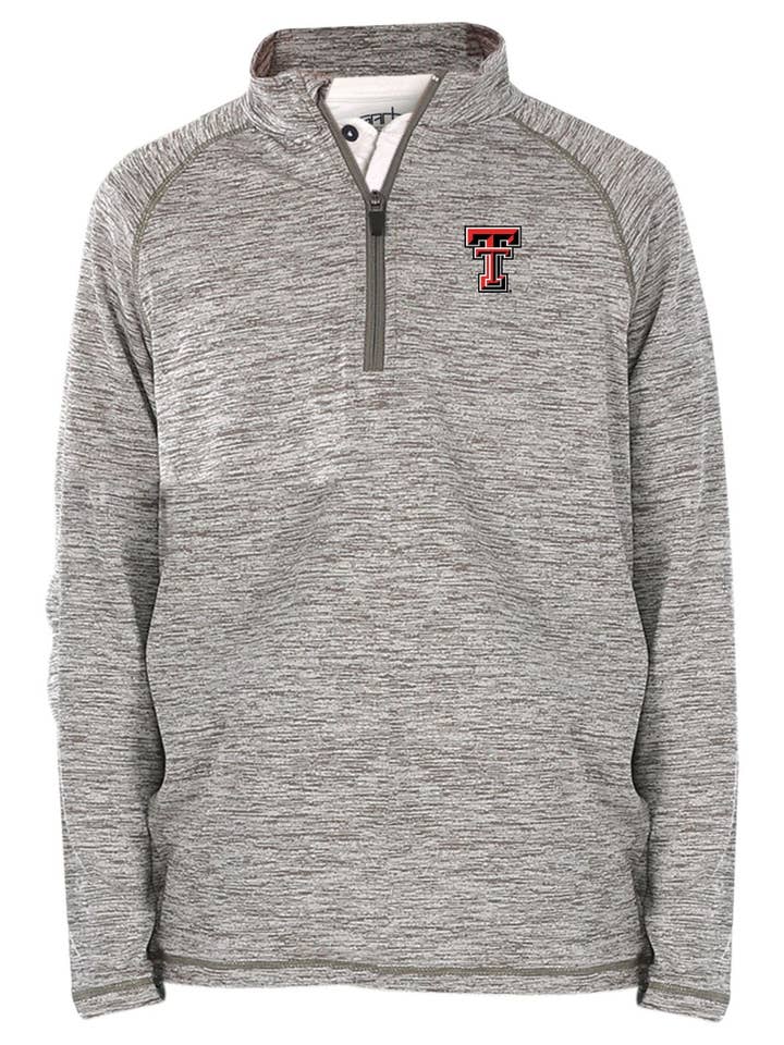 Texas Tech Red Raiders Youth Boys' 1/4-Zip Pullover for wholesale by Garb, Inc.