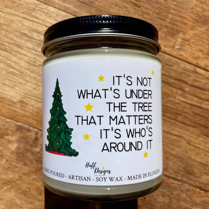 Decorazioni natalizie, regalo di Natale per la vendita all'ingrosso da parte di Huff Designs Candle Co