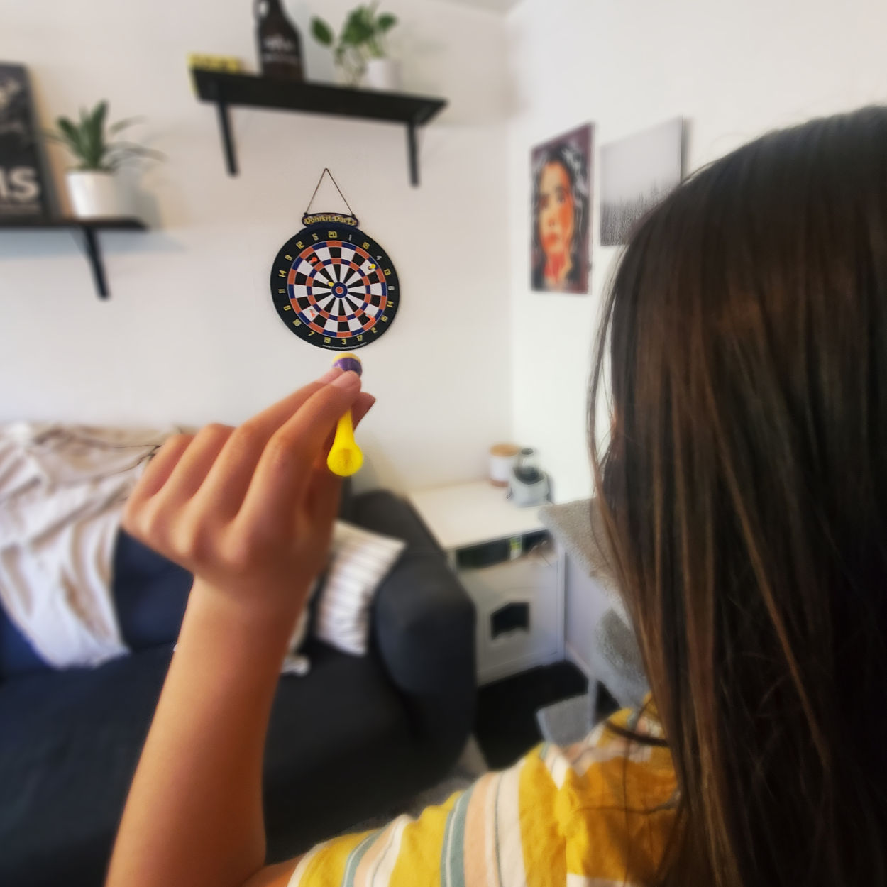 Marky Sparky Toys - Vente Jeu de sport – enfant et bébé - Doinkit® Darts Cible de Fléchettes Enroulable5