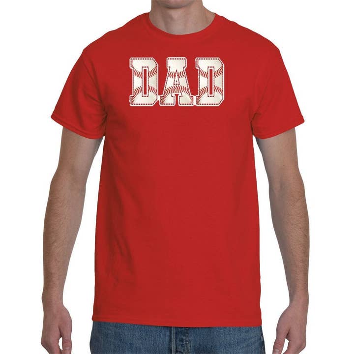 Baseball Dad T Shirt for wholesale by Tee Shirt Galaxy