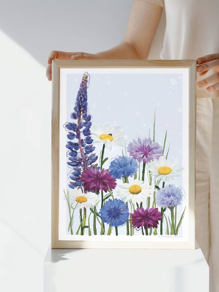 Plakat 30x40 cm #0100 for engroshandel hos Wildflower Oslo
