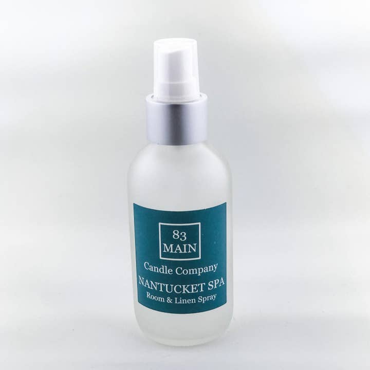 Spray pour chambre et linge de maison Nantucket Spa pour la vente par 83 Main Candle Company