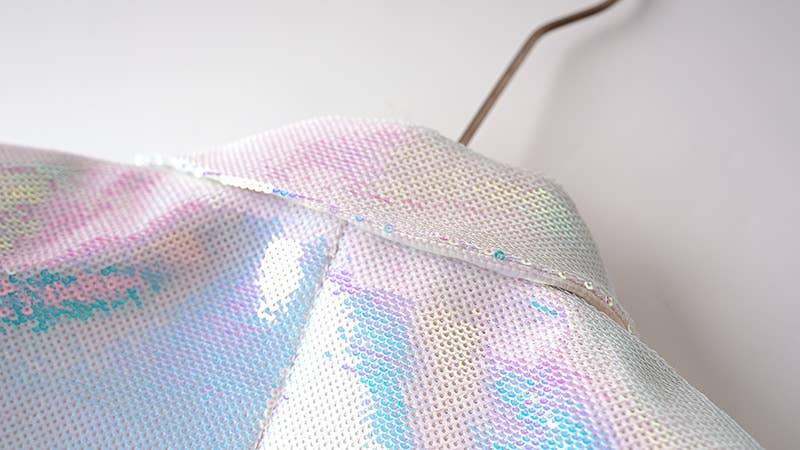 Productseeker - Wholesale Top & Short Set (NOT Loungewear) - Women's - SET051（3） Rainbow Sequin Set: Blazer & Shorts Duo14