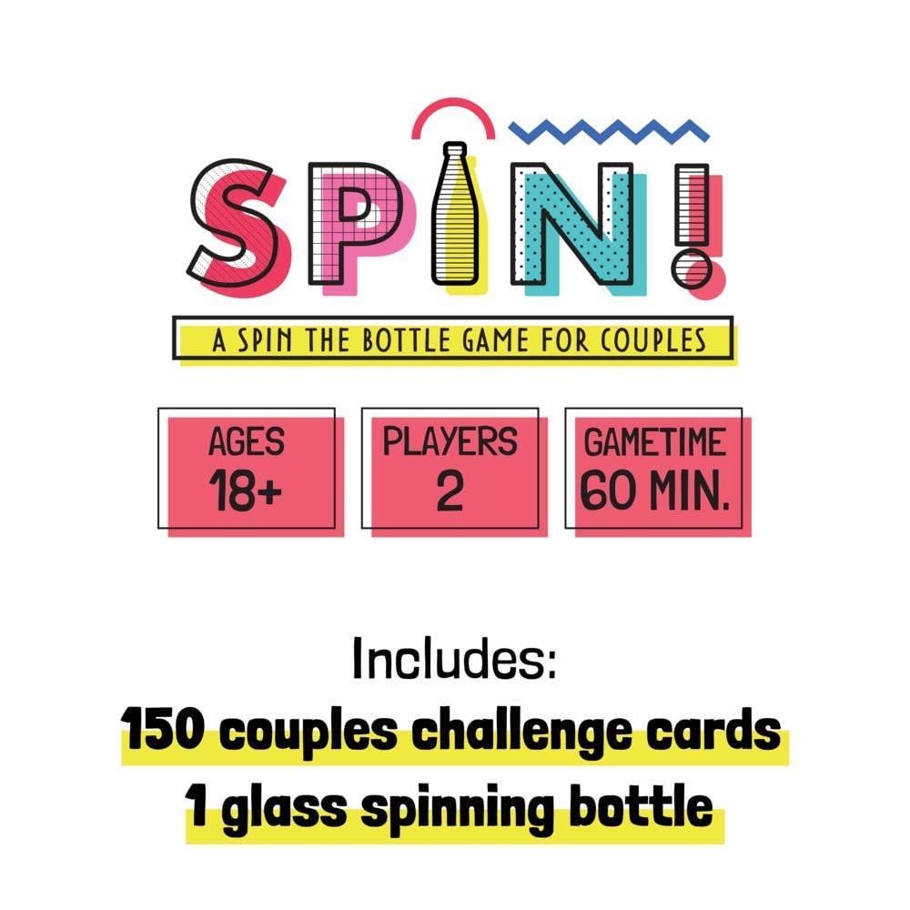Project Genius - Wholesale Card Game - SPIN! A Spin the Bottle Game for Couples5