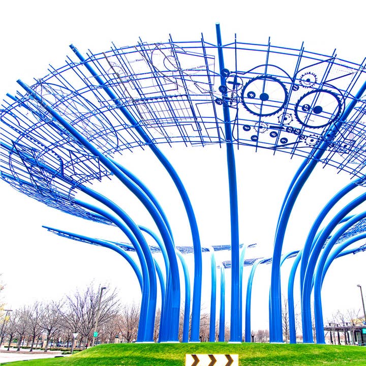 The Blueprints Coaster for wholesale by South Austin Gallery