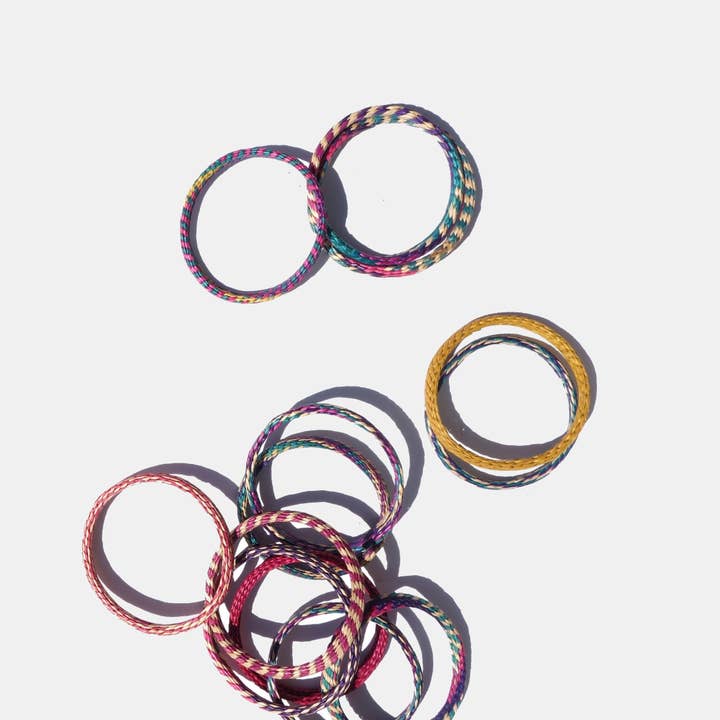 Brazaletes africanos tejidos a mano para venta al por mayor de Pièce