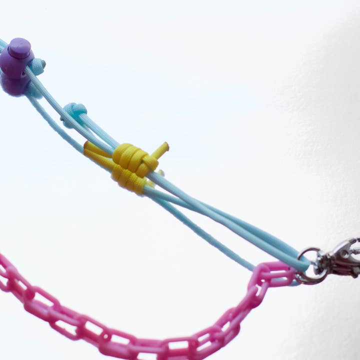 Adjustable Key Chain or Bag Strap - Quadricolore for wholesale by Pikto3000