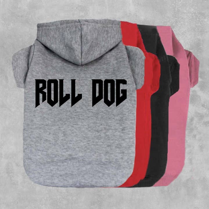 Sweat à capuche Roll Dog pour la vente par The Honest Dog Company
