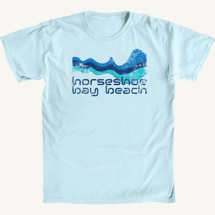 T-shirt premium en papier Horseshoe Bay pour la vente par Salt Water Colours