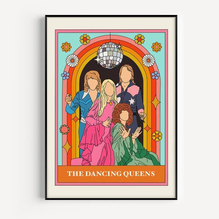 Abba Tarot Card Art Print for wholesale by Twisted Rebel Designs
