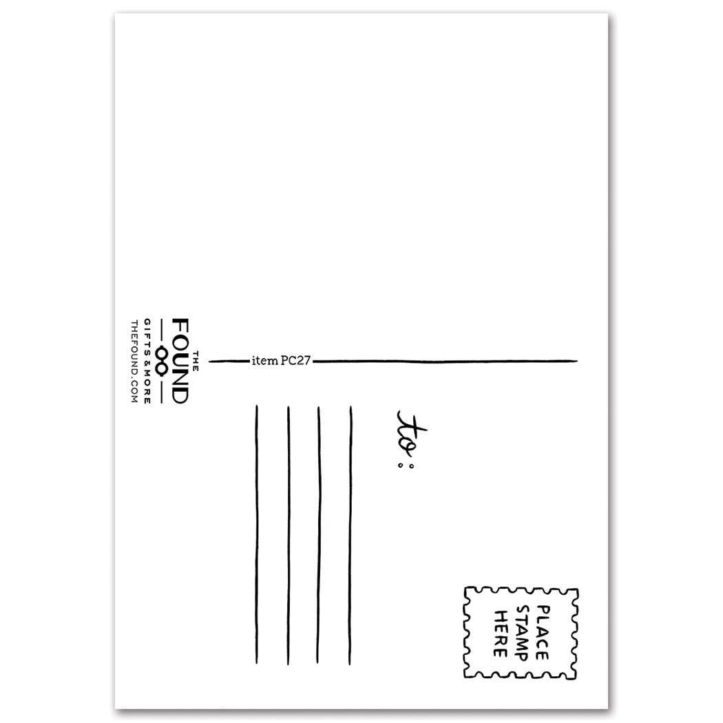 THE FOUND - Wholesale Postcard - Chicago Style Hot Dog Postcard1